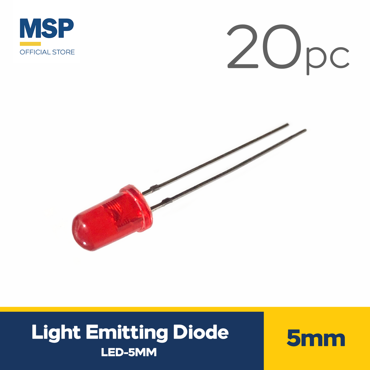 20pc Light Emitting Diode 5mm MSP Philippines
