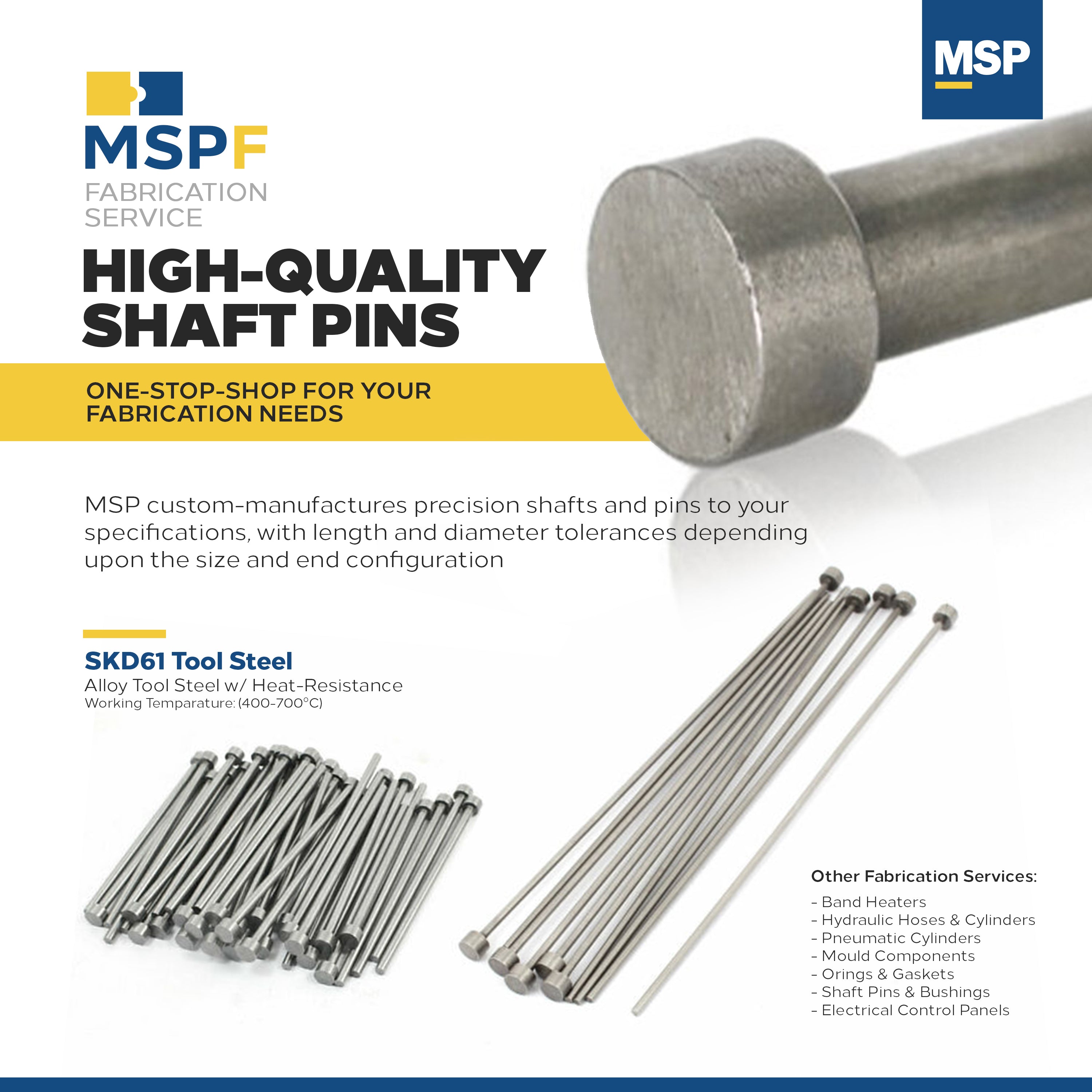 Shaft Pin / Ejector Pin Fabrication