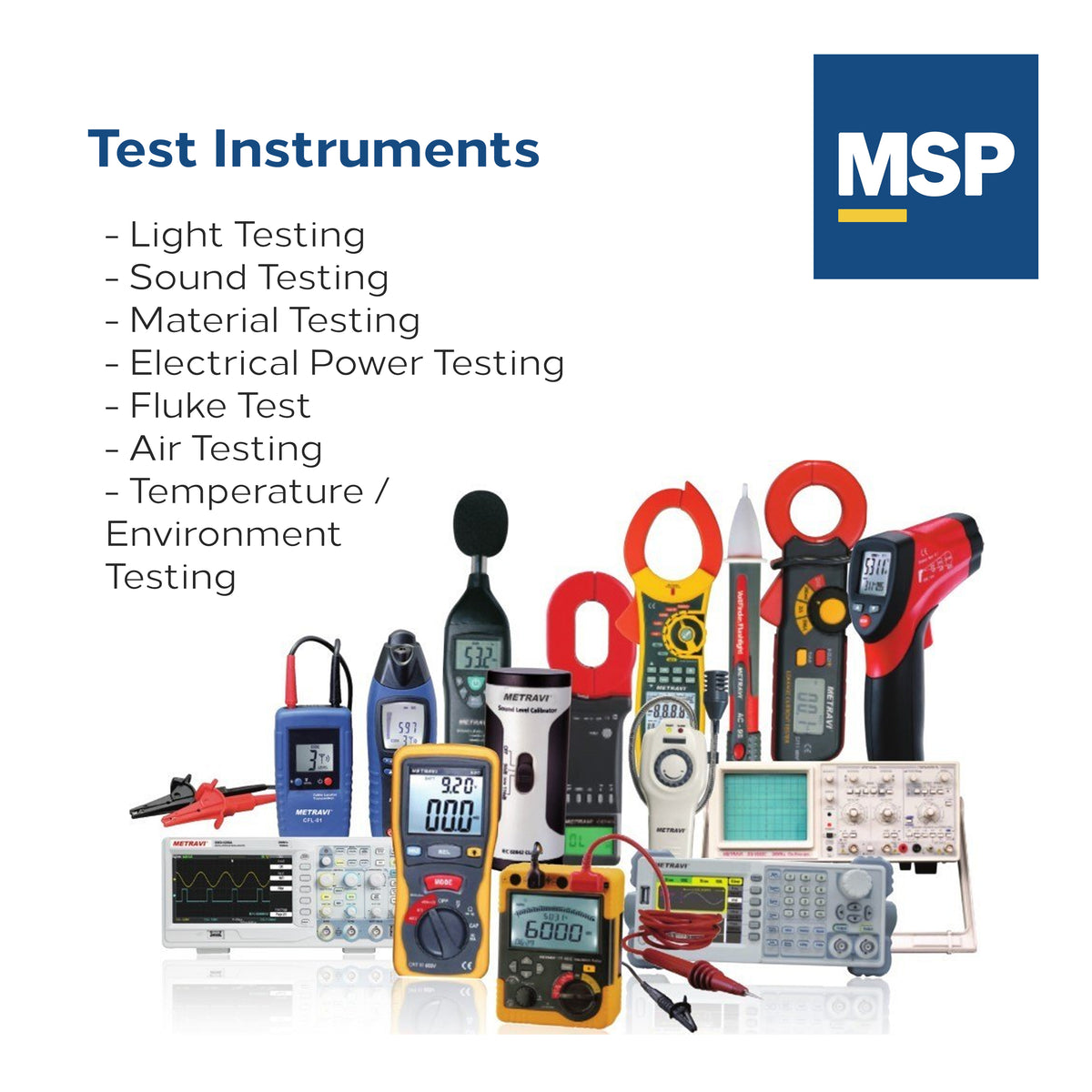 Master Test Instrument Test Instruments – MSP Philippines