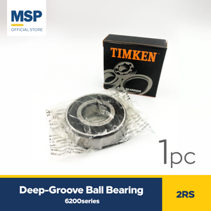 1pc Deep-Groove Ball Bearing TIMKEN 6200series-2RS
