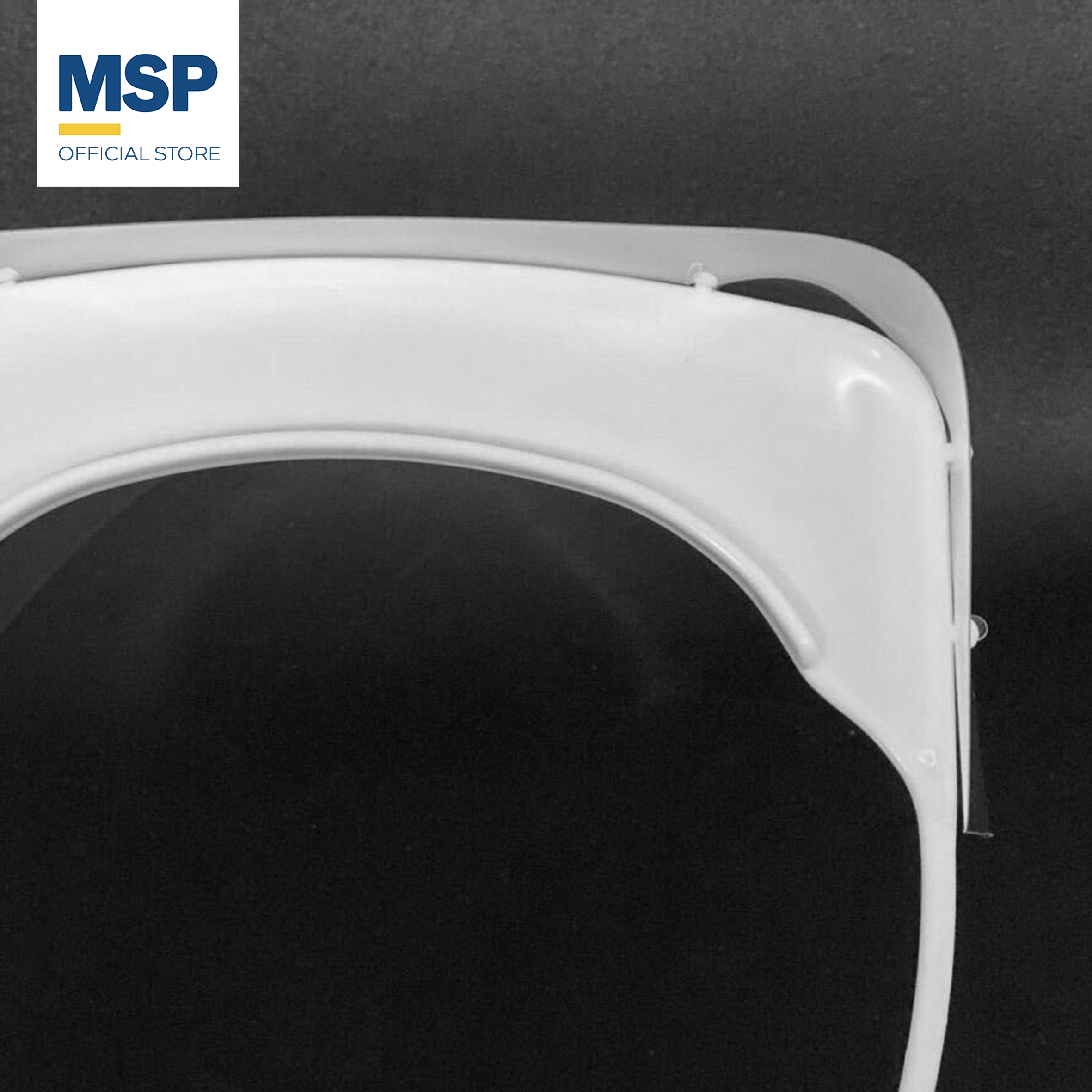 5pcs Plexco Face Shield - Plastic Frame with PVC shield (FULL FACE protection, MEDICAL-GRADE, LIGHTWEIGHT)