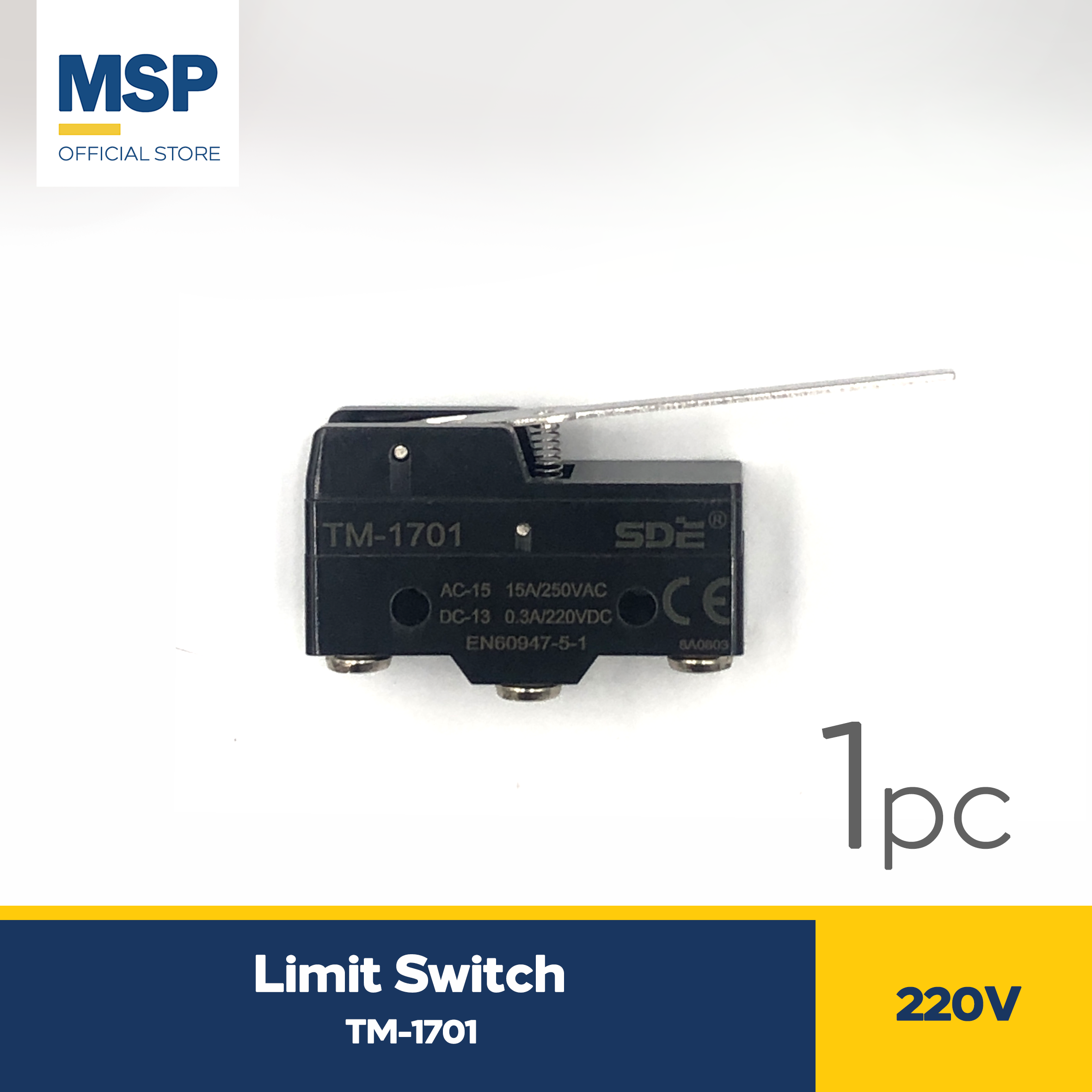 1pc SDE Lever Limit Switch 220V