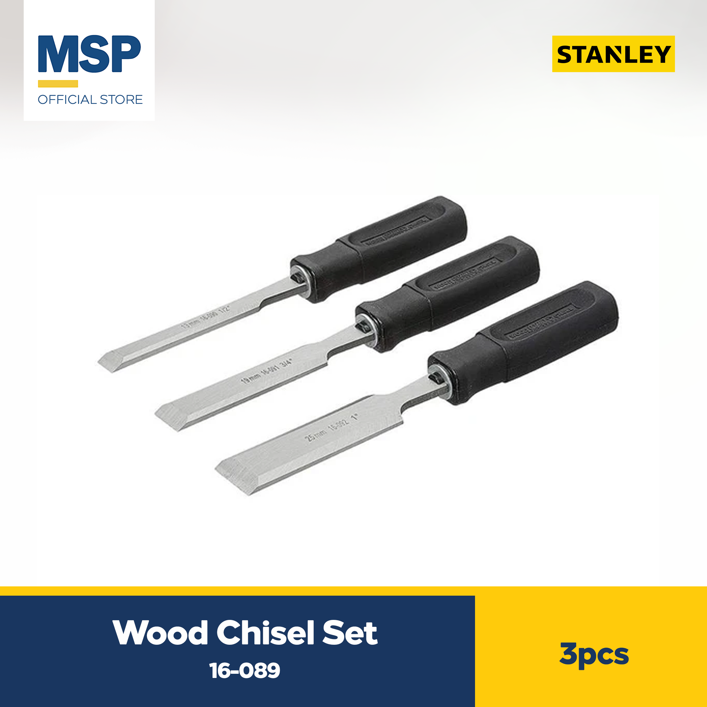 1set STANLEY Wood Chisel Set (3PCS)