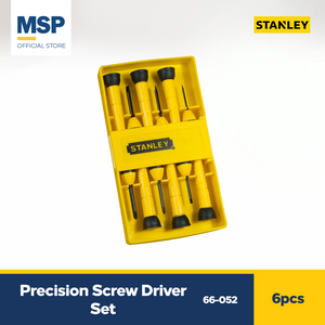 1set STANLEY Screwdriver Set Precision Bi-Mat/6pcs